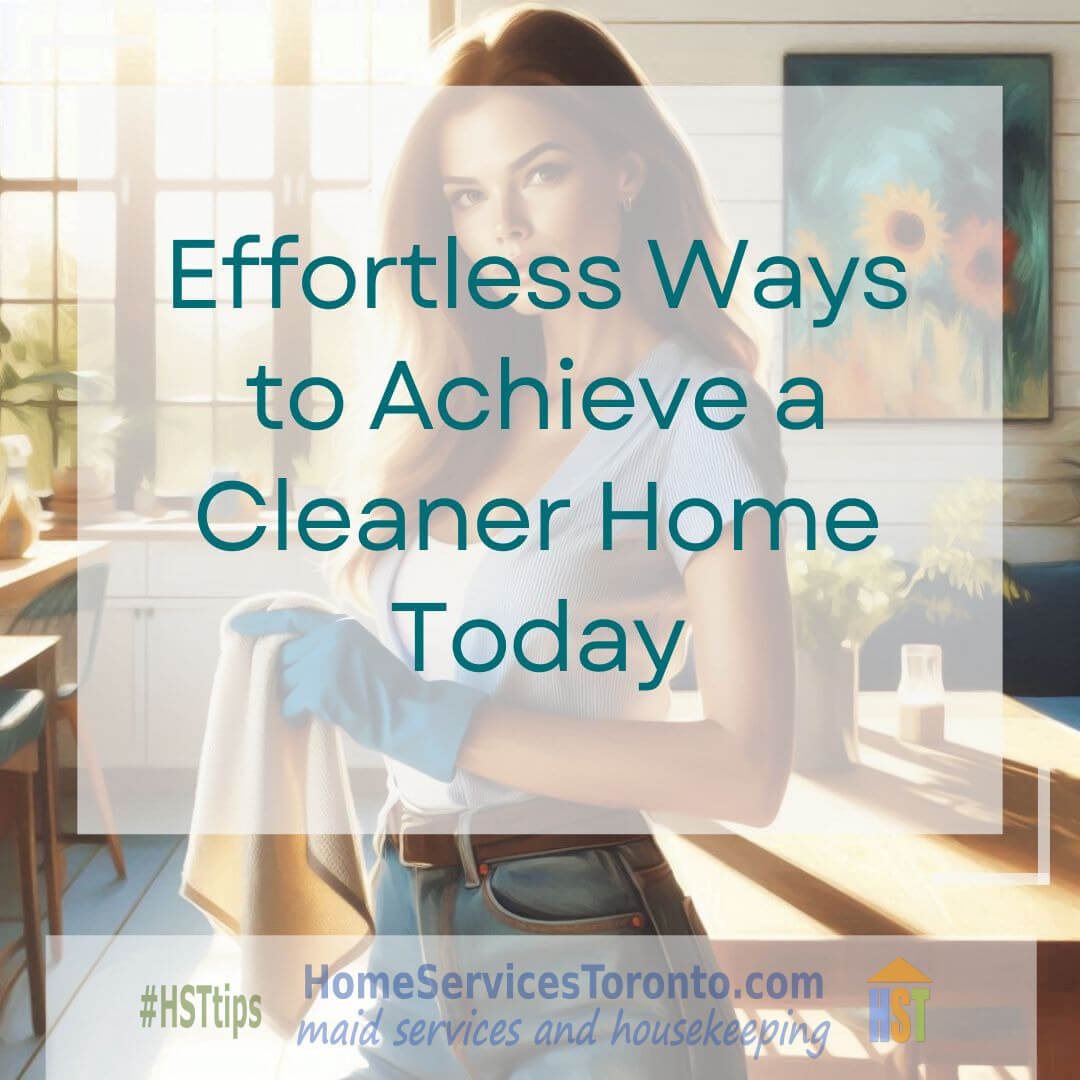 Effortless Ways to Achieve a Cleaner Home Today