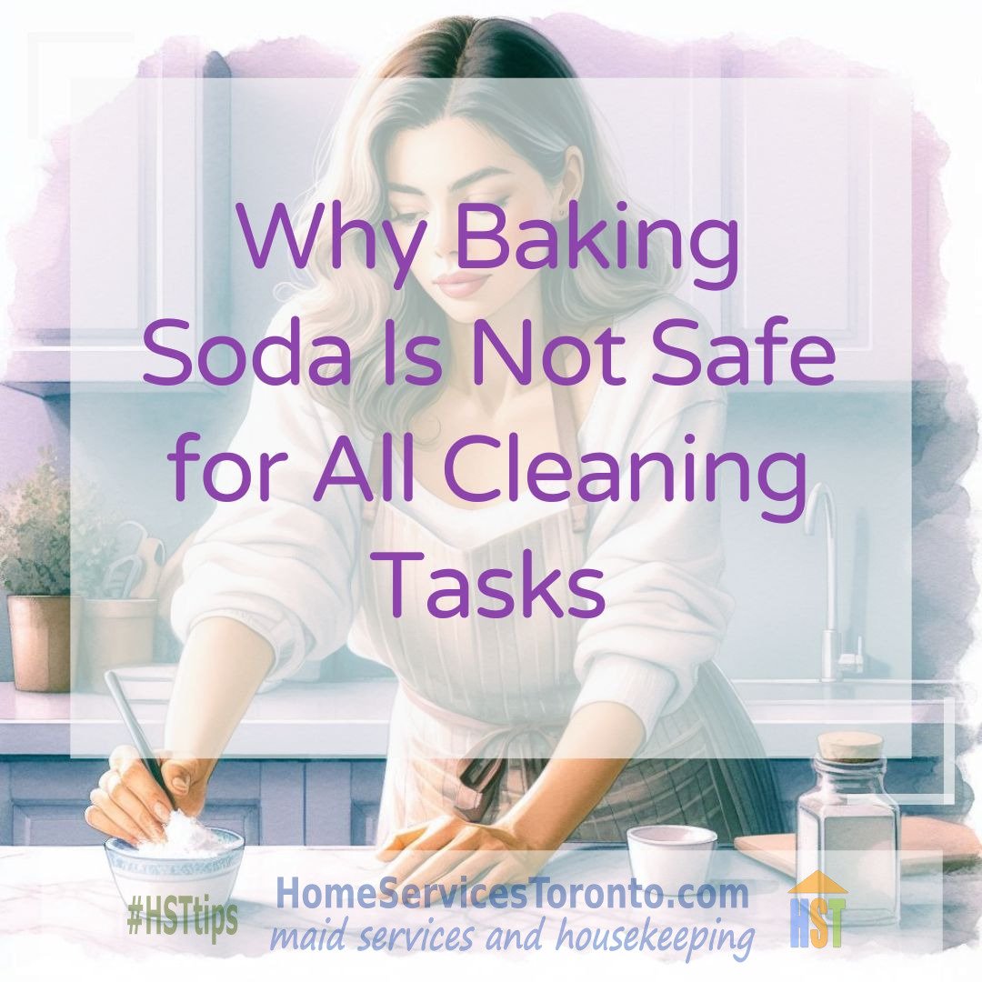 Why Baking Soda Is Not Safe for All Cleaning Tasks