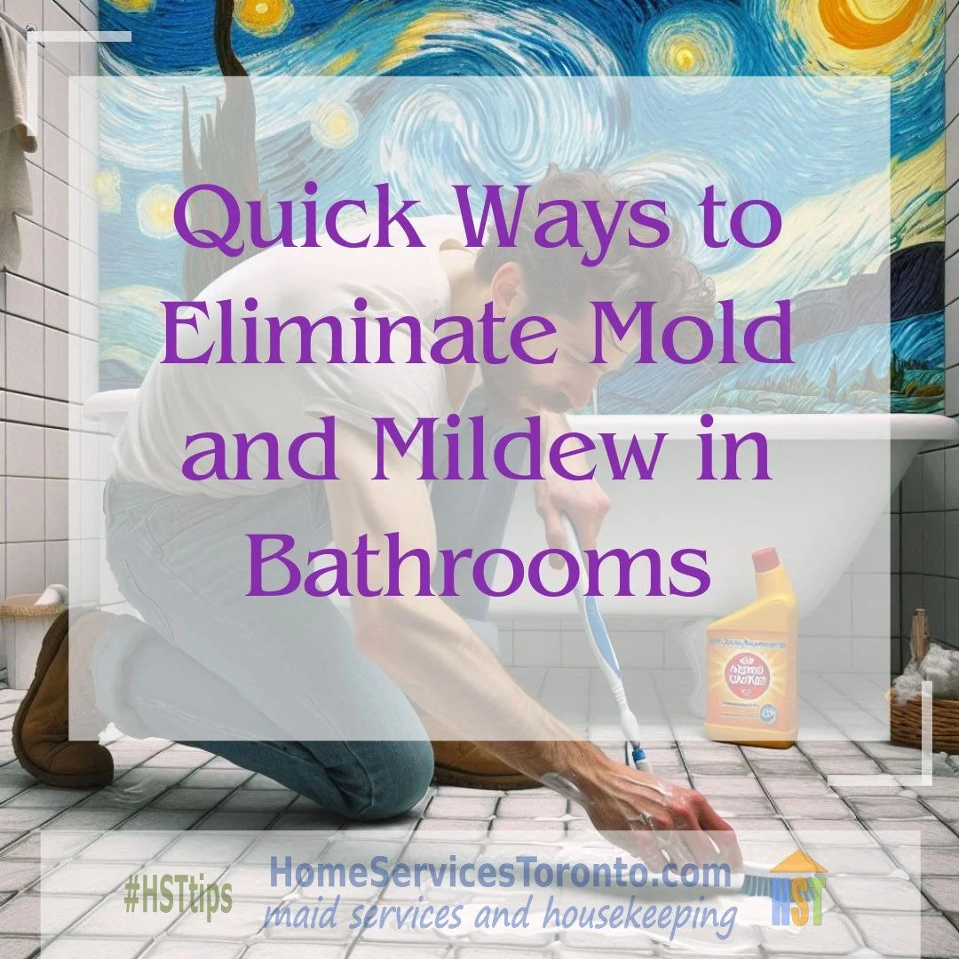 Quick Ways to Eliminate Mold and Mildew in Bathrooms