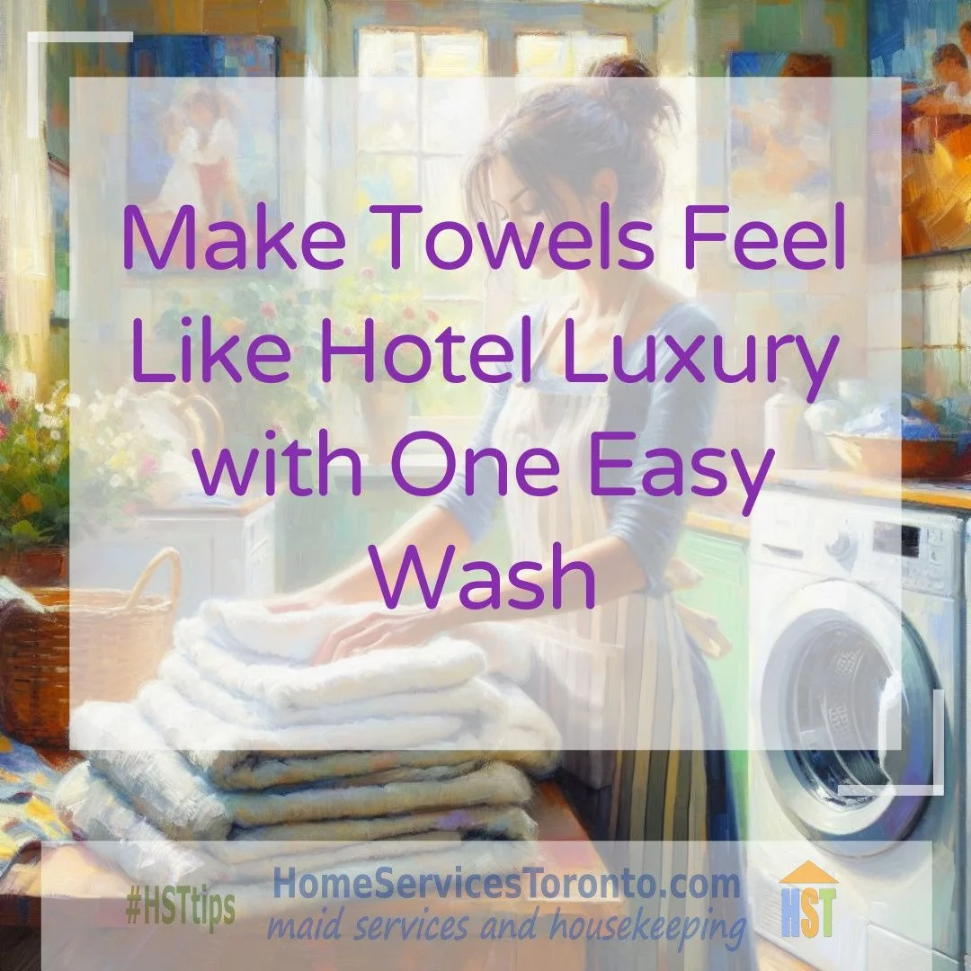 Make Towels Feel Like Hotel Luxury with One Easy Wash