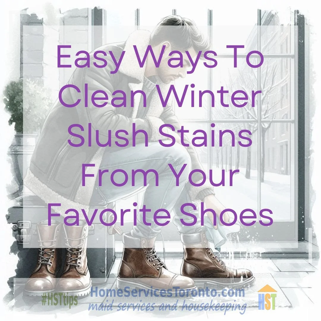 Easy Ways To Clean Winter Slush Stains From Your Favorite Shoes