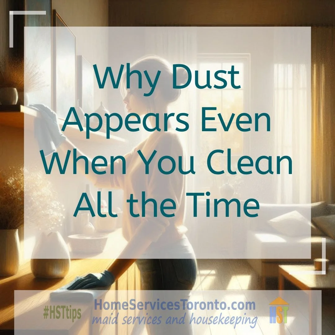 Why Dust Appears Even When You Clean All the Time