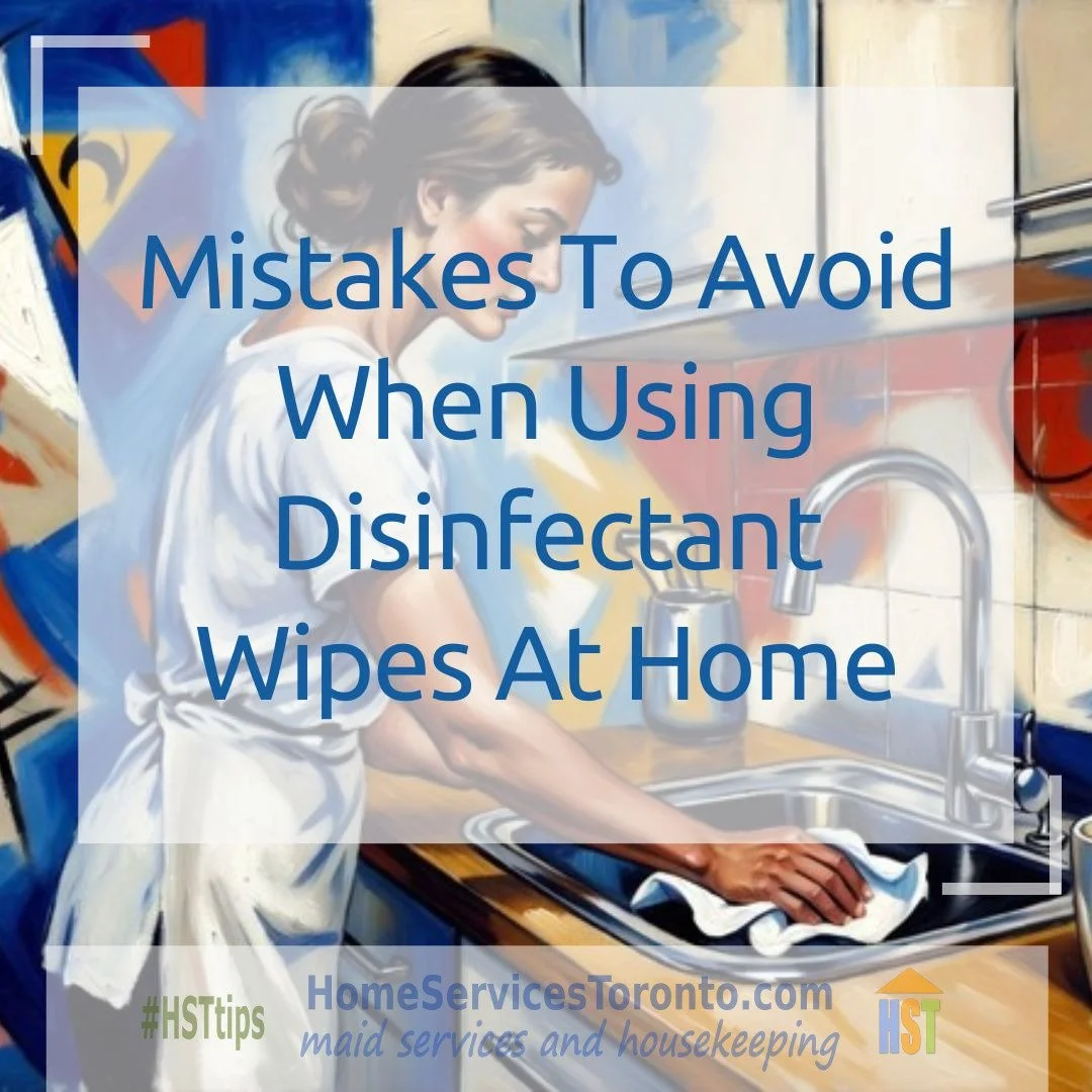 Mistakes To Avoid When Using Disinfectant Wipes At Home