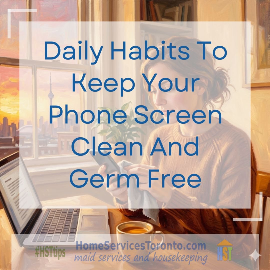Daily Habits To Keep Your Phone Screen Clean And Germ Free