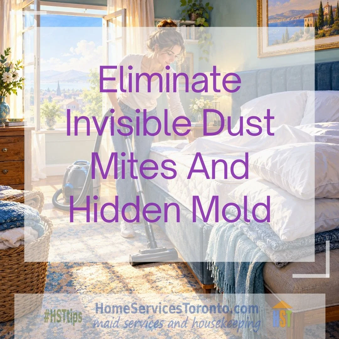 Eliminate Invisible Dust Mites And Hidden Mold