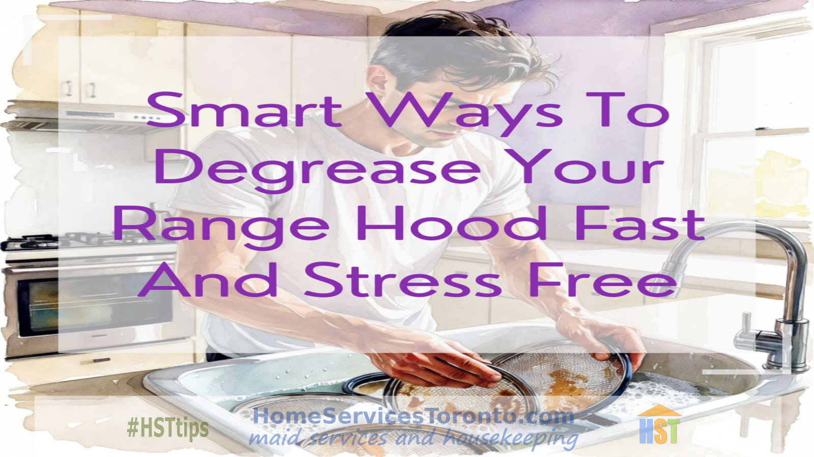 Fast range hood degreasing tips
