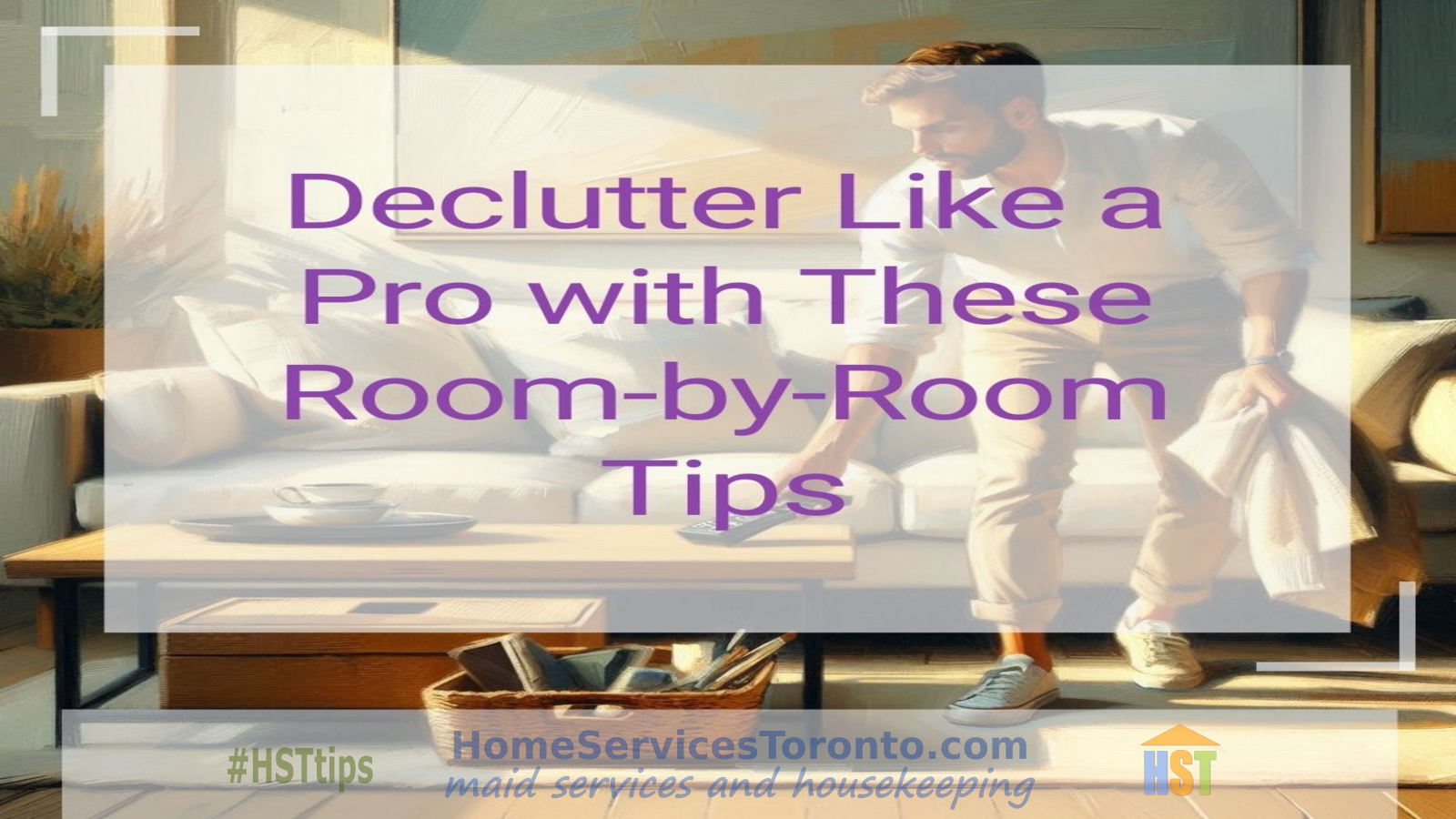 Room-by-room declutter tips