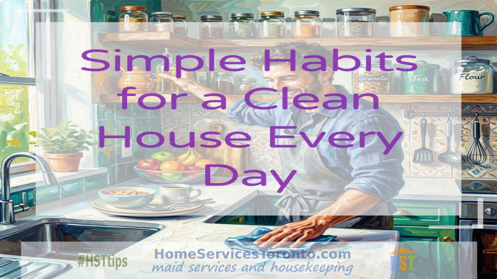 Simple daily habits for a tidy and welcoming home