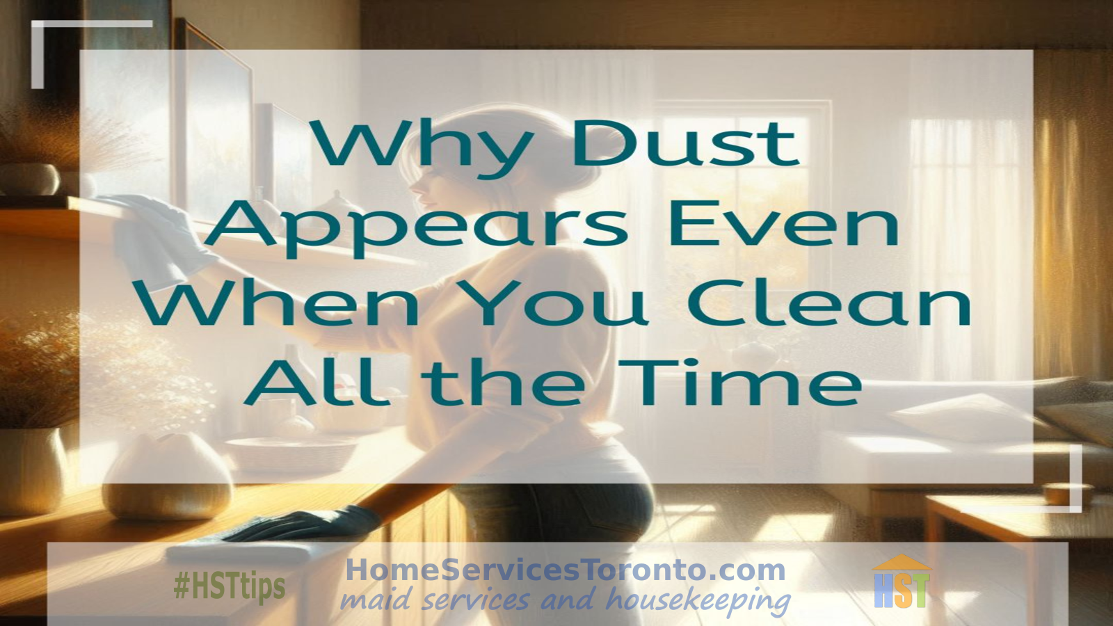 Why dust returns after cleaning