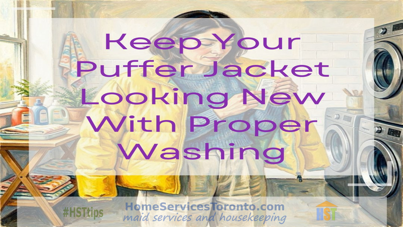 Fresh clean puffer jacket care guide