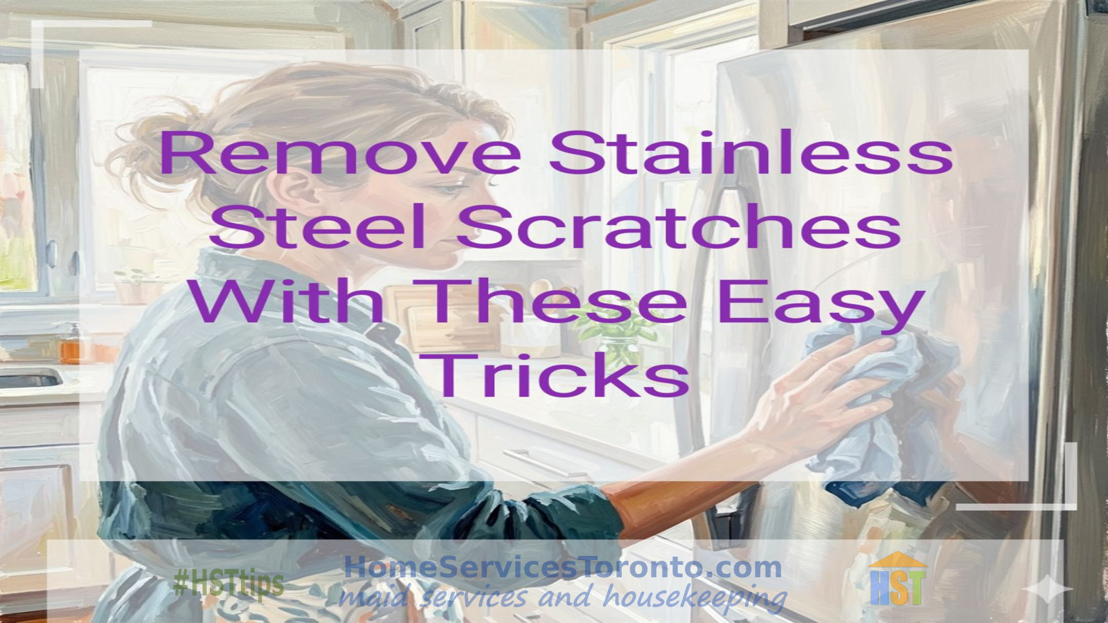 Easy stainless steel scratch removal tips