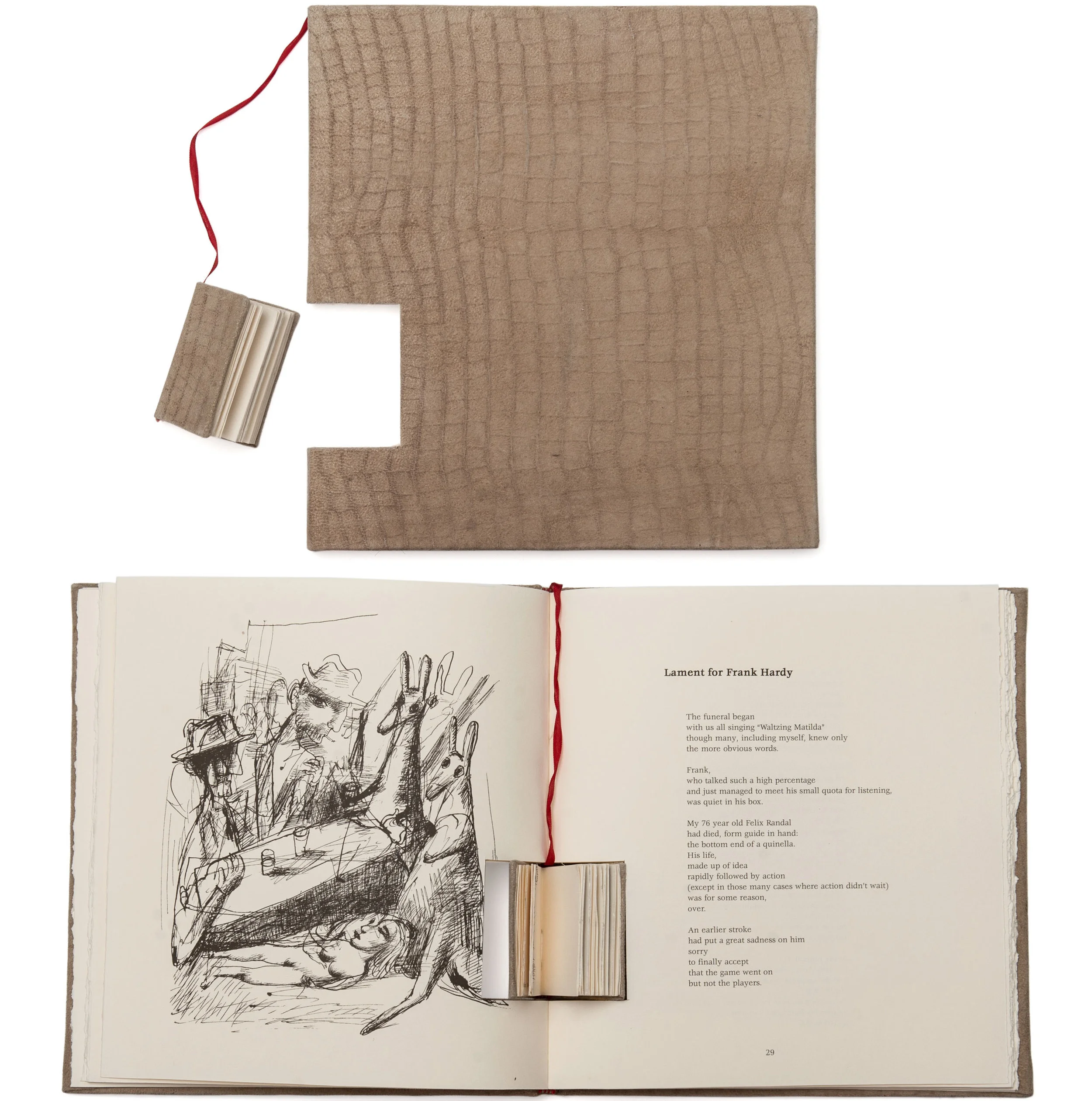 personal project Maitland Gallery Bookbinding exhibition | hand-bound