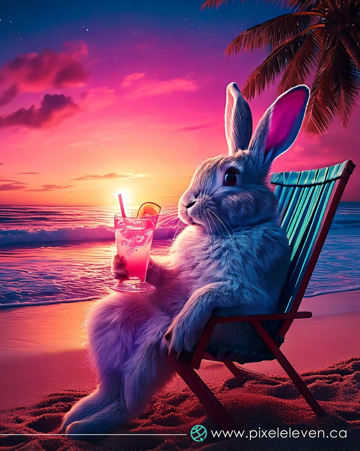 This Easter, be like this bunny &mdash; outsourced everything, sippin&rsquo; mocktails on a beach, and not even checking emails. Meanwhile, you&rsquo;re over here trying to design your own logo, run ads, post daily, AND write captions like this one. 