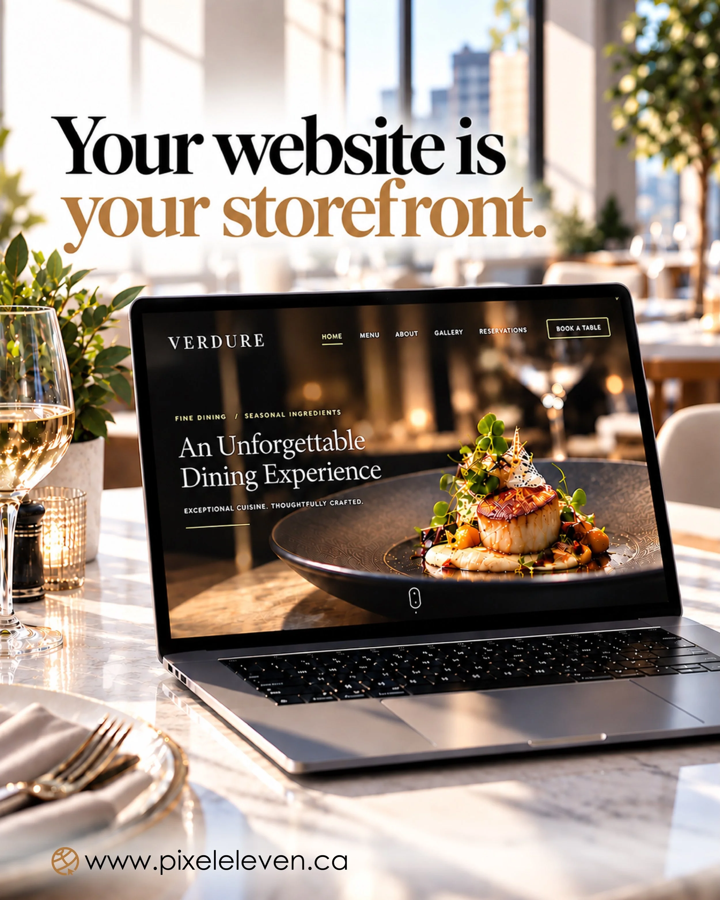 Your doors may close for the day, but your next customer could be browsing tonight. Make sure your website gives them a reason to choose you, with a strong first impression, clear information and an easy way to take the next step.

At Pixel Eleven, w
