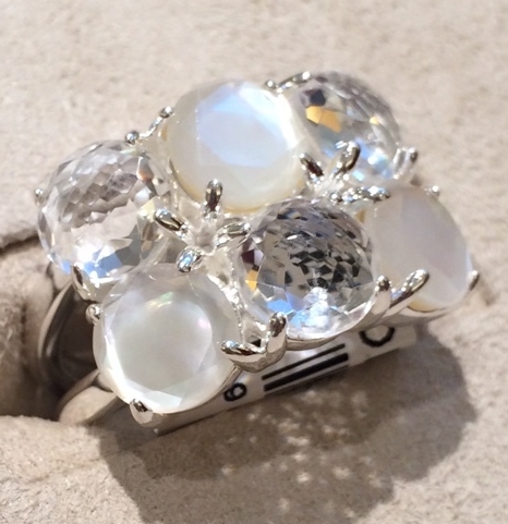 Ippolita Rock Candy with six stones in Flirt. $595. Neiman Marcus . 
