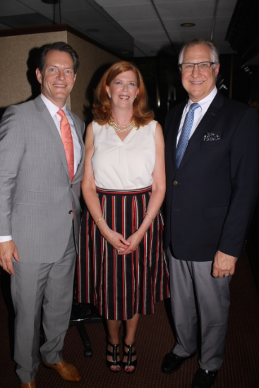 The O Report founder Olivia Fortson with Dr. Stephan Finical, left, and Dr. Kevin Smith. Photos by daniel coston.