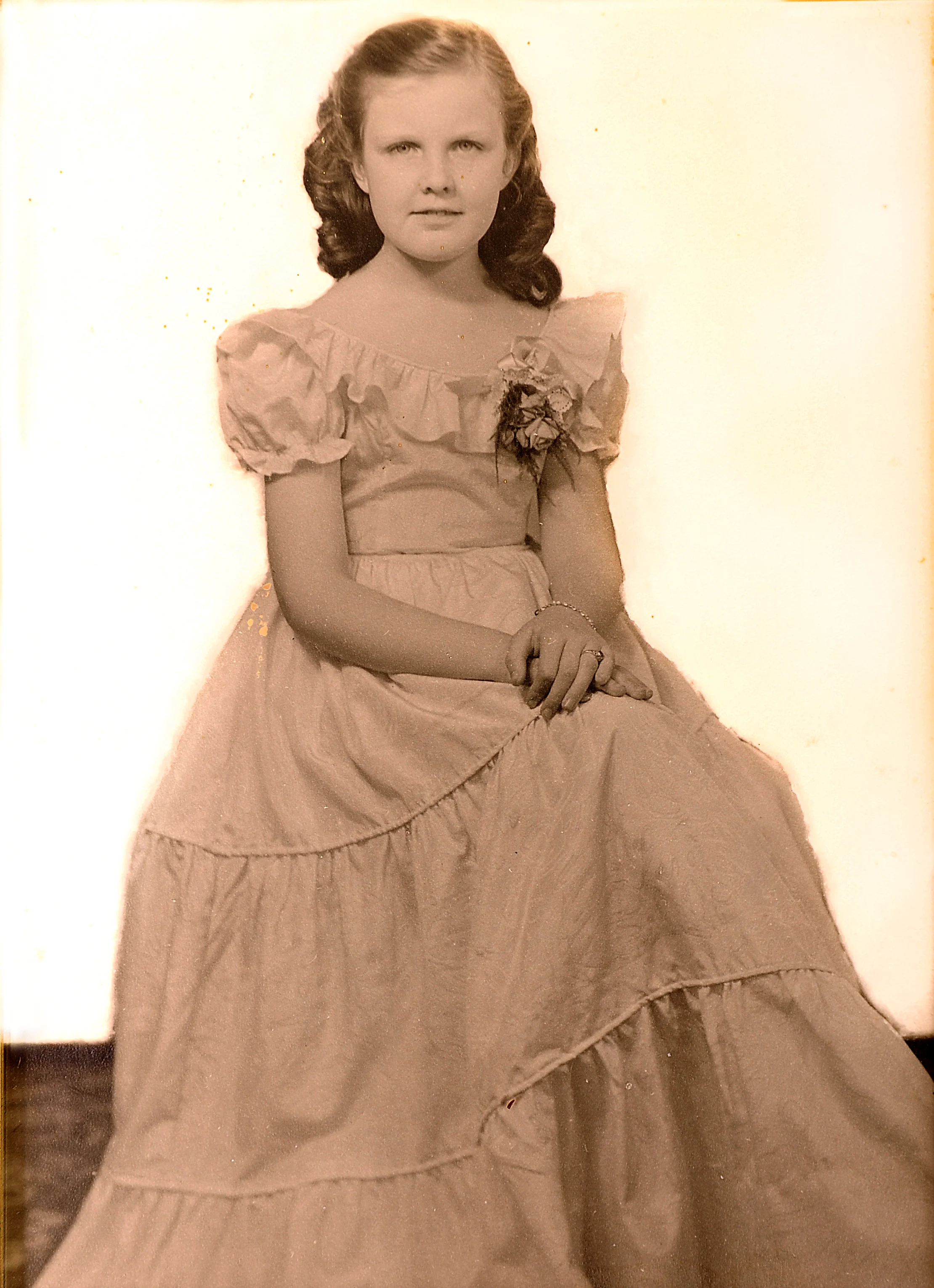 At a young age, Sally was taught to wear and appreciate beautiful clothes. 