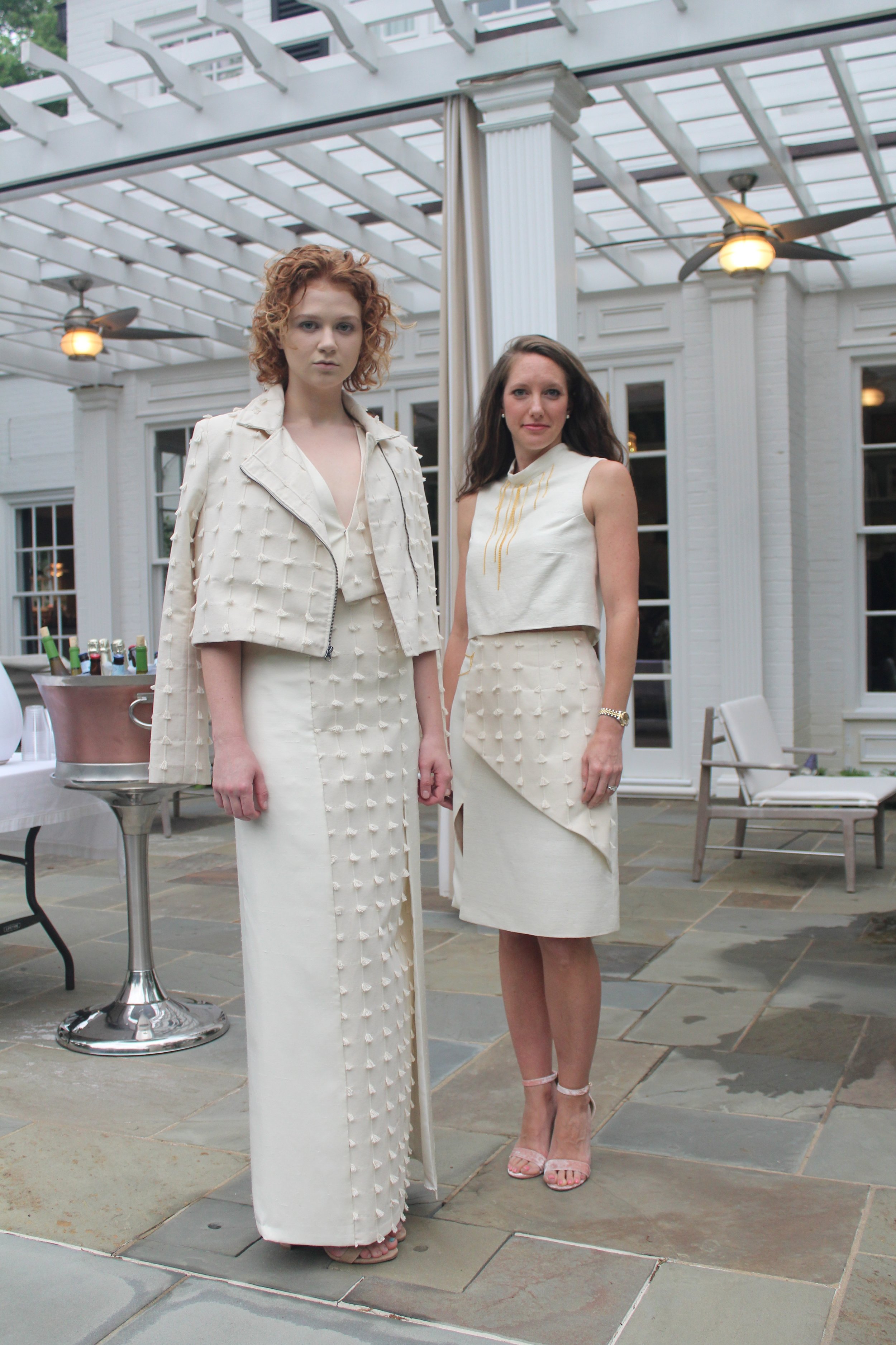 Sustainable fabrics including cotton are part of the Fall 2017 Victoria Cullinan collection.