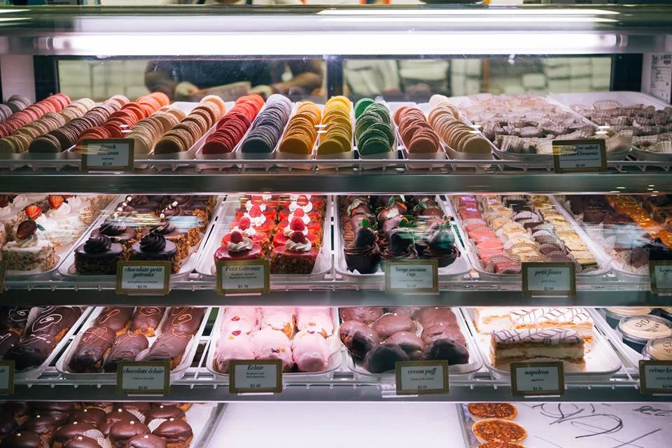 Magnifique treats at Amélie's French Bakery. 