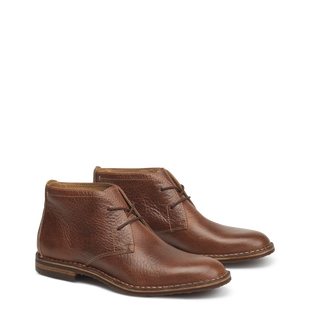 Trask Chukka Boots come in a variety of colors and materials including leather and suede. 
