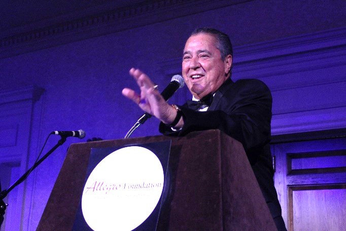 Host Felix Sabates at last year's Ambassador's Ball. The 2018 gala is Jan. 6 at Quail Hollow Club. 