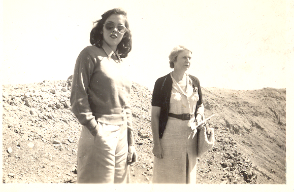 Whitley's grandmother, Martha Whitley, and great-grandmother, Willa Bridges.