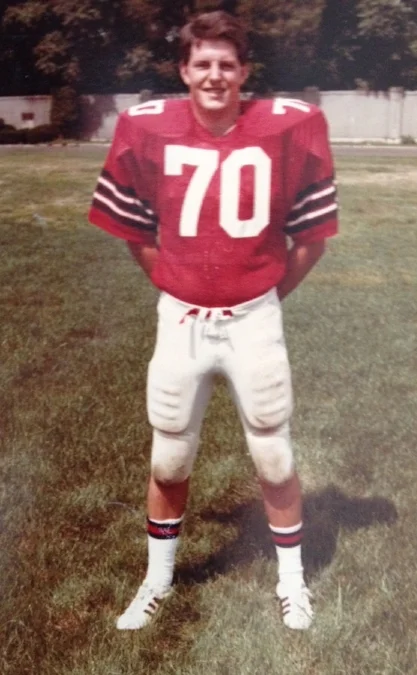 Dr. Finical has always been athletic, including playing Division III football. 