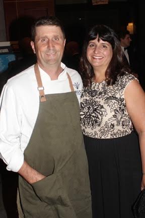  Chef Bruce Moffett and his wife, Katrina 