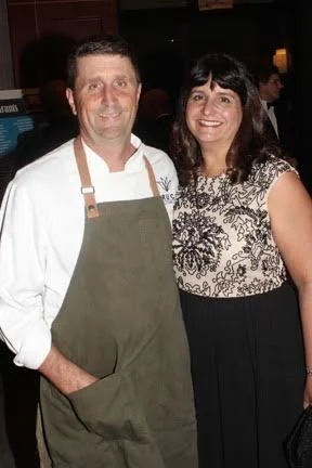 Chef Bruce Moffett and his wife, Katrina
