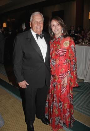  Honoree Rick Hendrick and his wife, Linda 