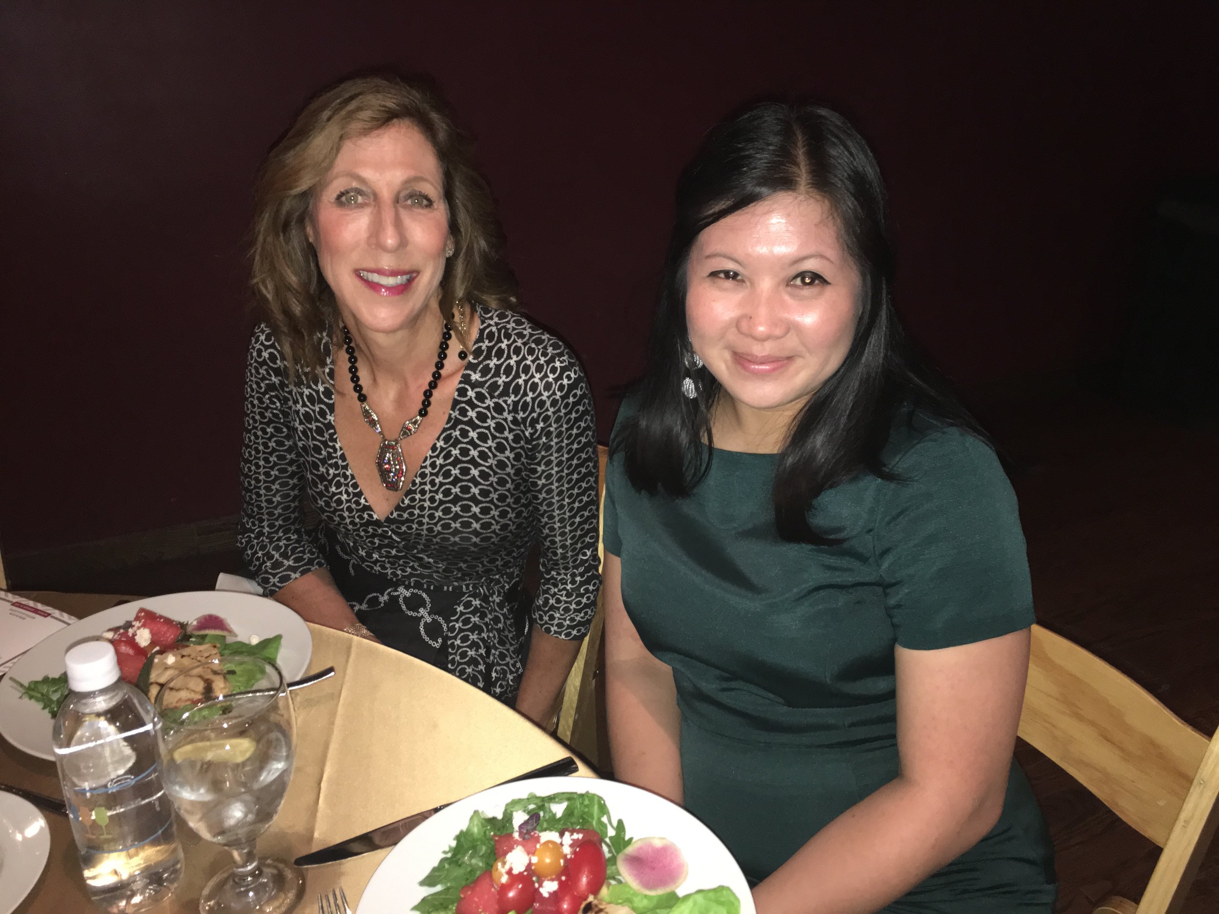 Suzanne Libfraind and Bernadette Maulion.