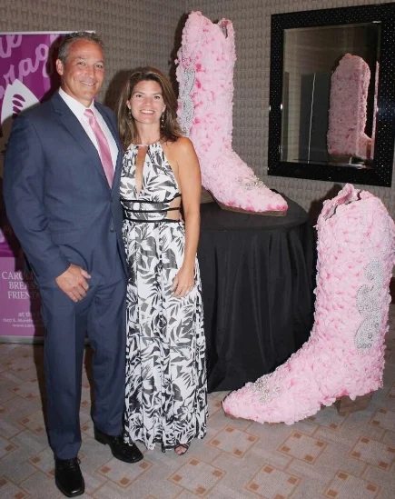 Guests at a previous Pink Boots Ball. This year’s fundraiser for Carolina Breast Friends is Oct. 27 at the Ritz-Carlton.