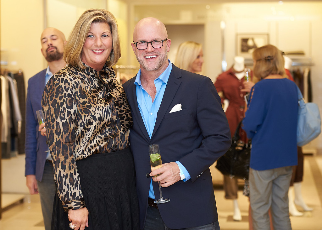  Kristine Matthews of Neiman Marcus and Bob Scheer.  