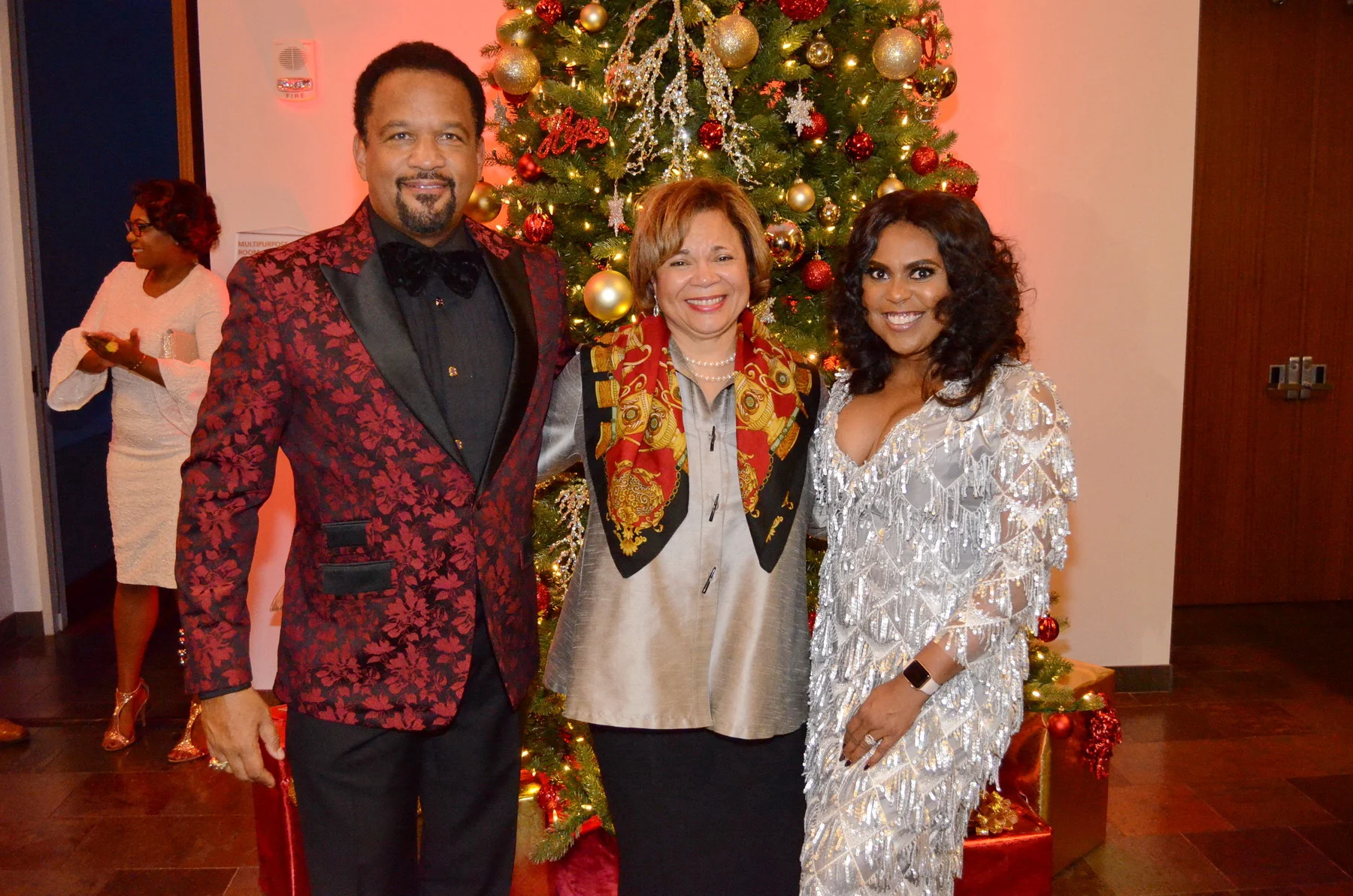 Herb Gray, Charlotte Mayor Vi Lyles and Felicia Gray