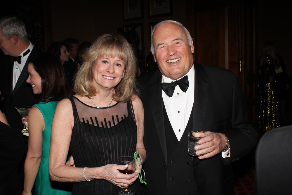  Kathy Reichs, internationally renowned author and creator of the TV show,  Bones , with her husband, Paul.  