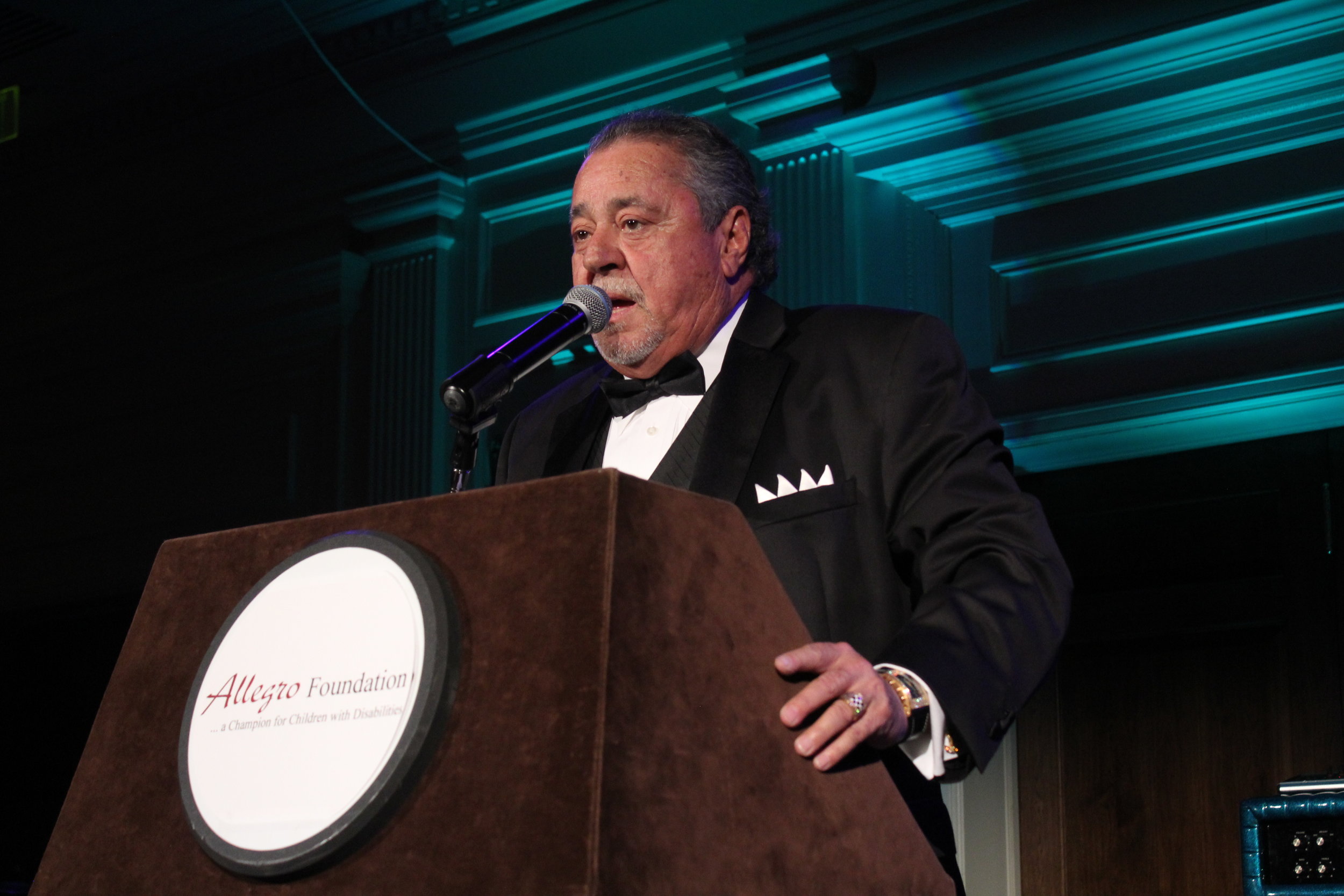  Felix Sabates, host of the Ambassador's Ball and owner of Felix Sabates Mercedes-Benz of South Charlotte.  