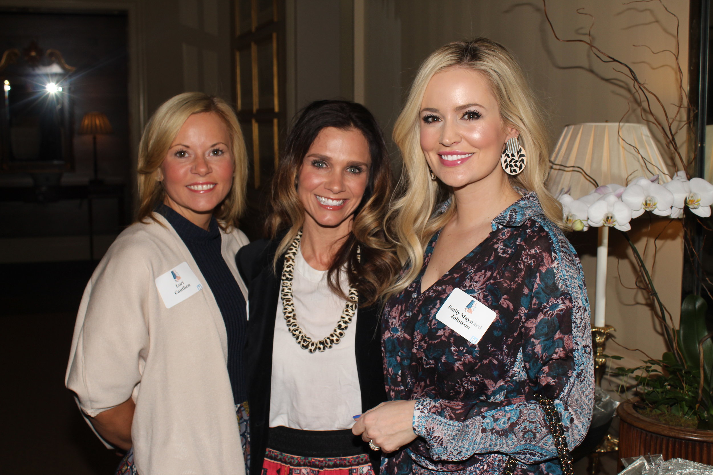  Emily Maynard Johnson, right, was one of the committee members.  