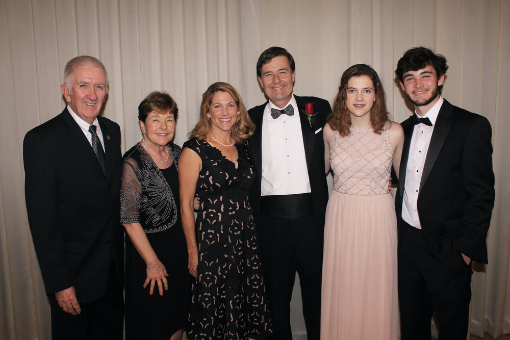  Father of the Year Michael Smith and his family.  