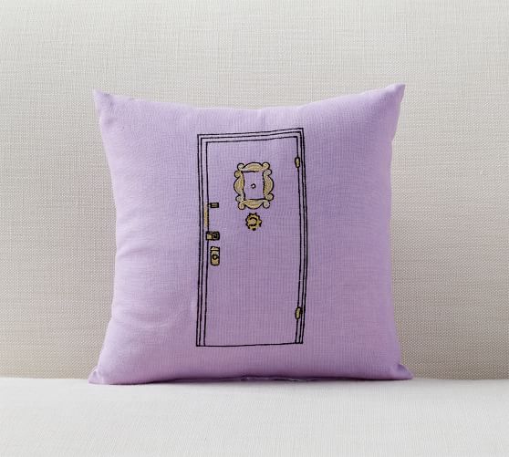  Apartment Door Pillow, $29.50 