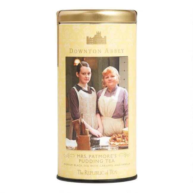 The Republic of Tea Downton Abbey Mrs Patmore's Pudding Tea, $12.99.