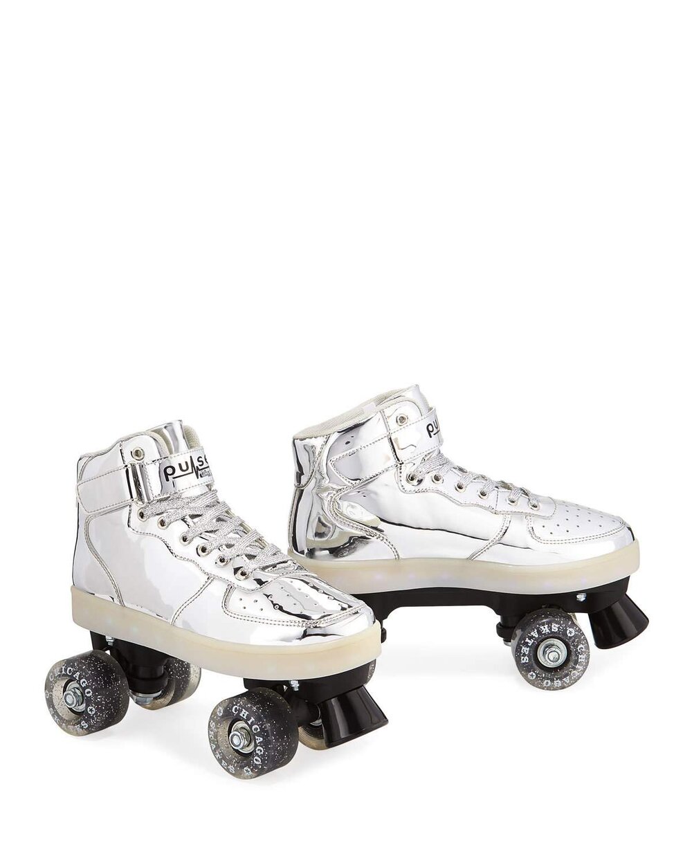   PULSE LIGHT-UP SKATES: Kids can have fun in the rink or on the playground with these unique skates. Rechargeable LED lights in the outsole give them six different flashing modes and seven different colors. $100. Neiman Marcus a t  SouthPark Mall, o