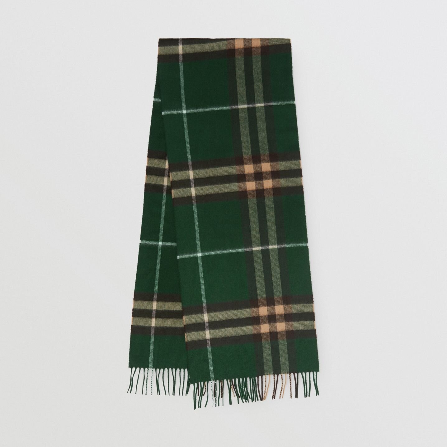   CHECK SCARF: A classic winter accessory in cashmere. $470. Burberry.  