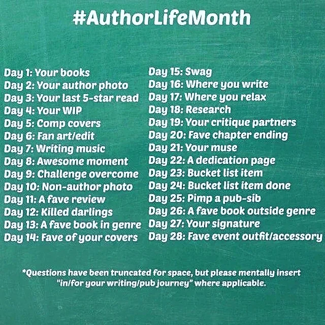 ICYMI: Author Life Month