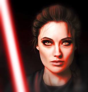 Jen tended to lean more toward the dark side up until the third act of the game. I tried the dark side ending once and hated it.