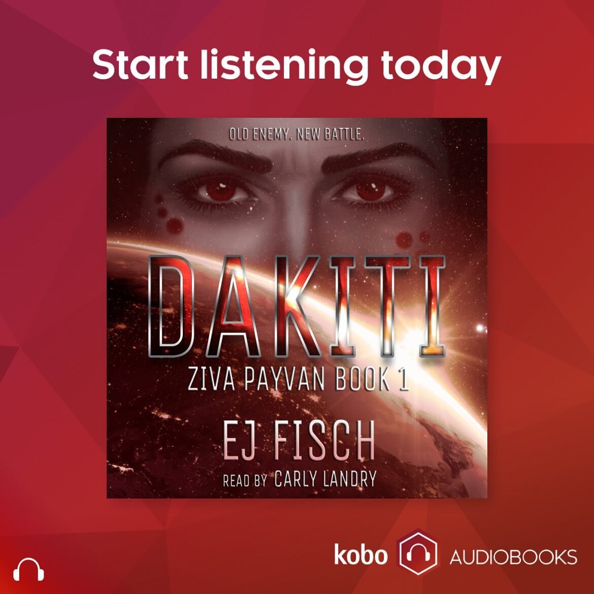 Calling all Kobo users! Did you know you can listen to the Ziva Payvan series audiobooks for free with a Kobo Plus subscription? They&rsquo;re also available for regular purchase.

✨Space opera and spy thriller collide in this action-packed sci-if se