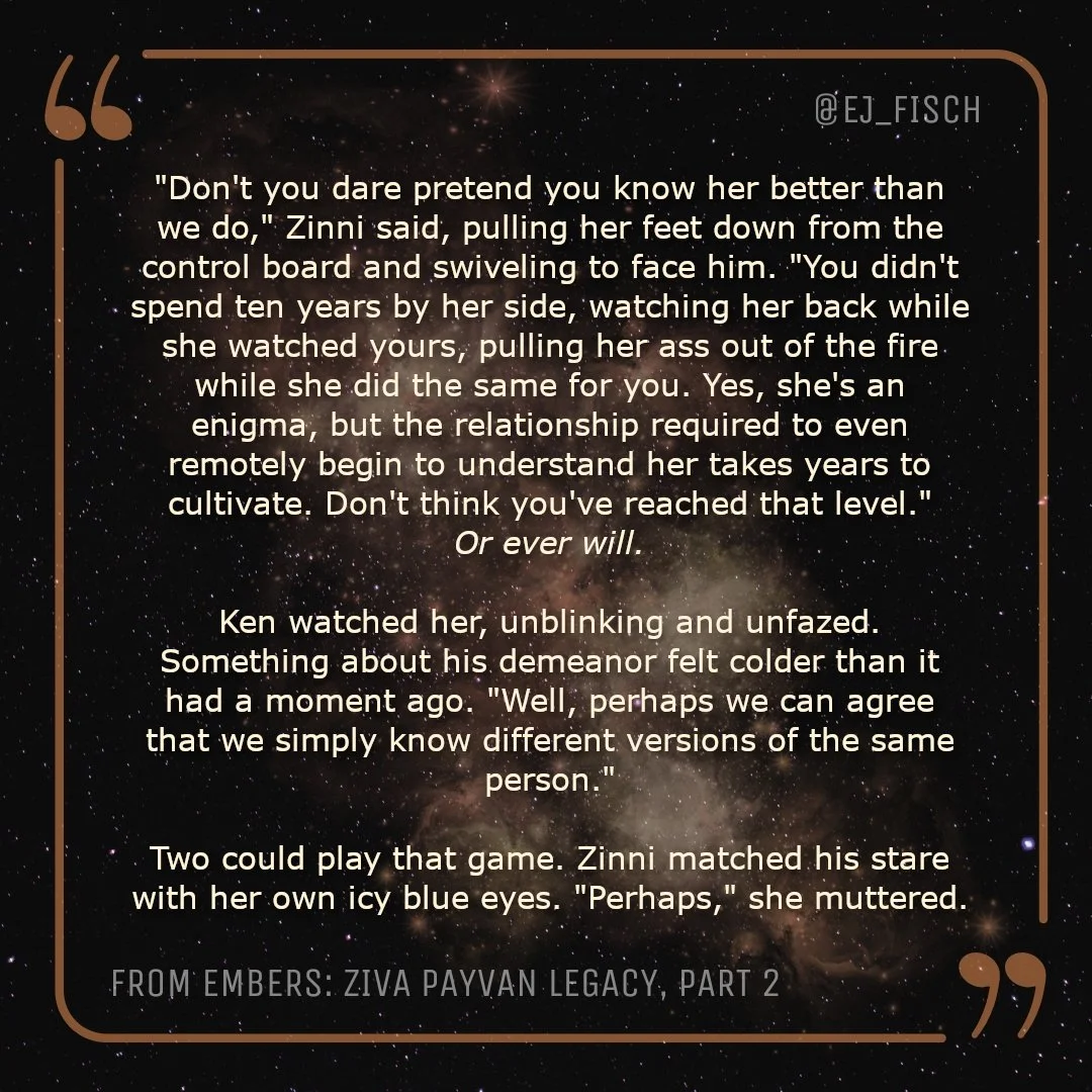 Zinni is not afraid of Ken 🙅&zwj;♀️

#bookquotes #bookexcerpt #scifi #books