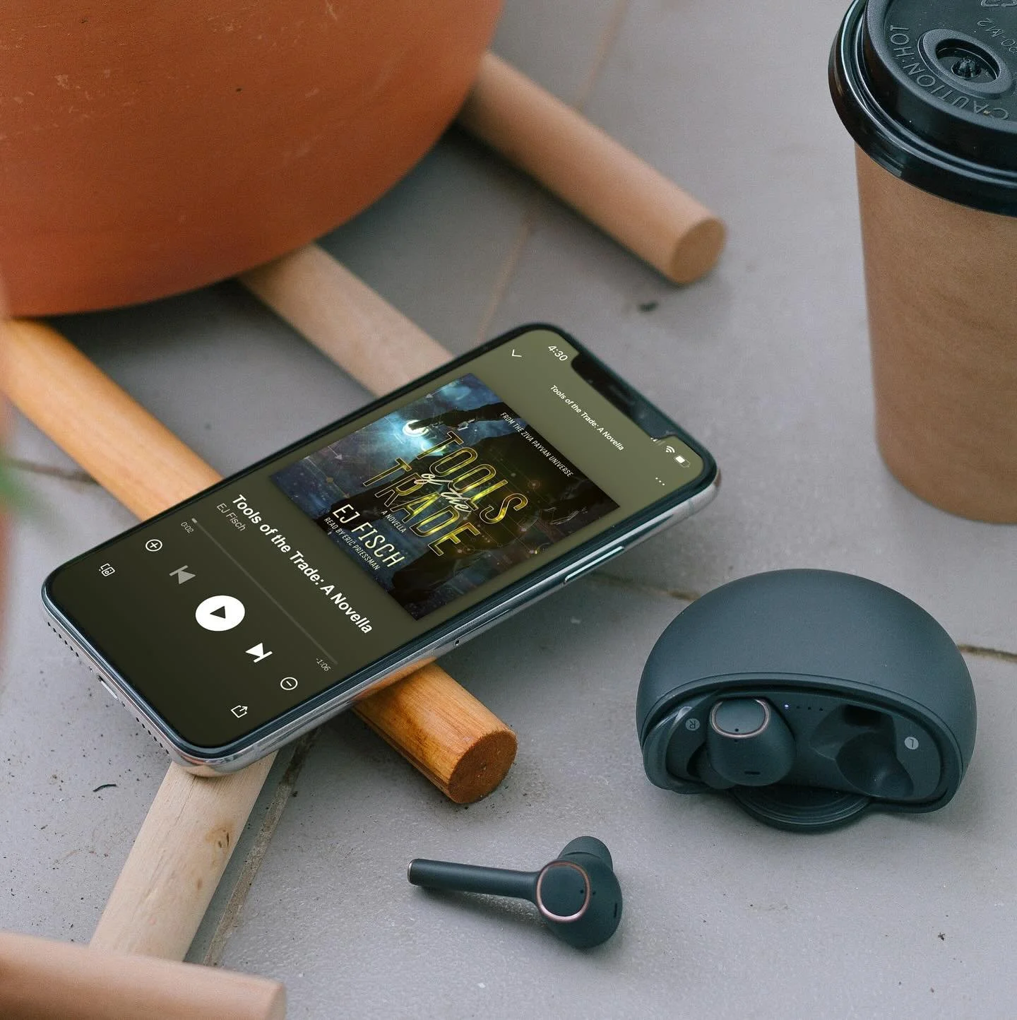 Coming soon: Tools of the Trade in audiobook format!

I get to spend this weekend watching cool airplanes and reviewing the audio files&mdash;doesn&rsquo;t get much better.

#audiobook #audiobooklove #scifi