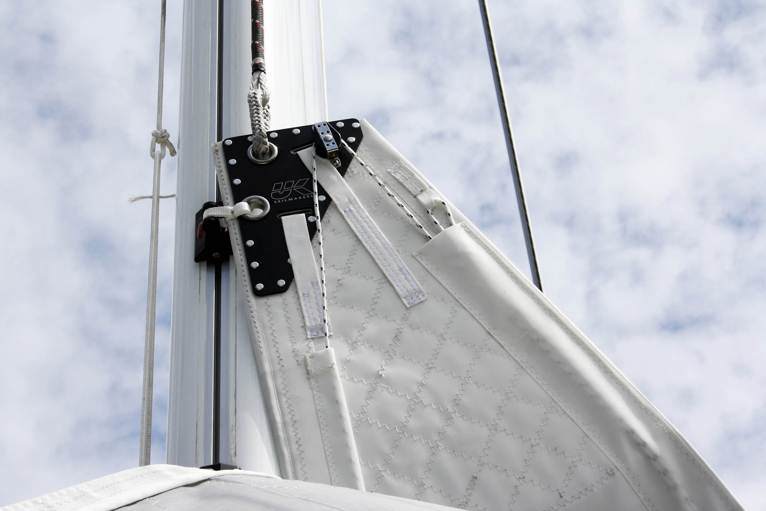Mainsail options: over the head leech line.