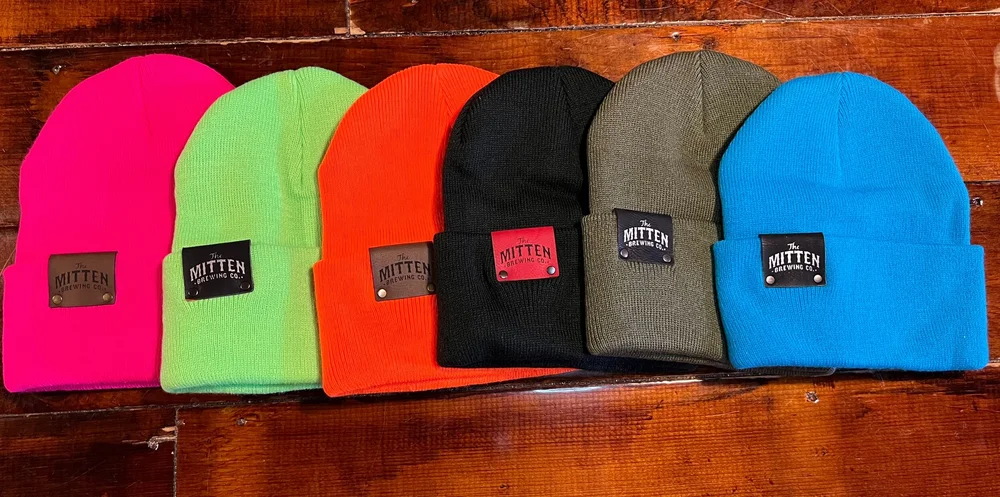 beanies with company logo
