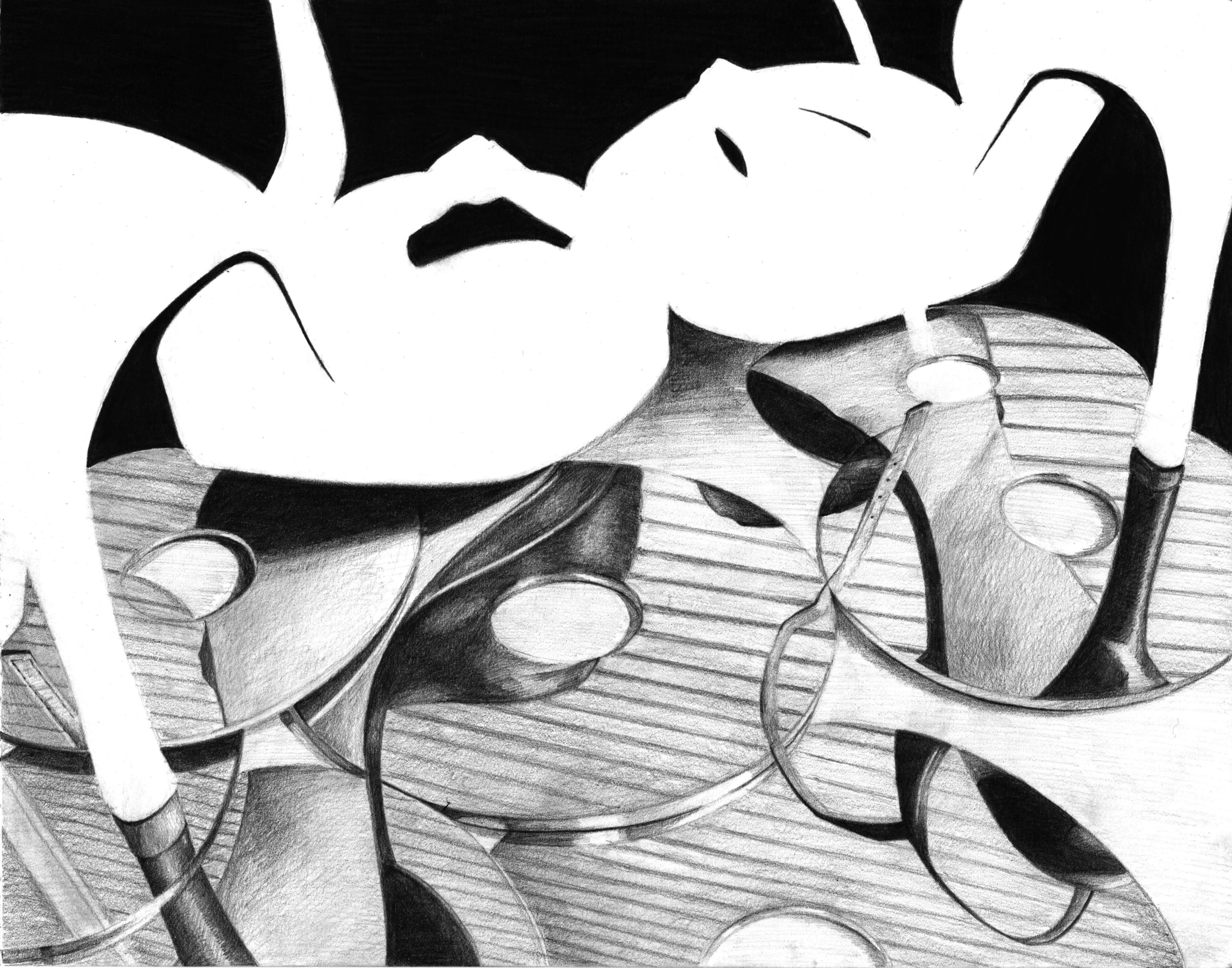 Void & Reflection | 2012 | Graphite on Bristol